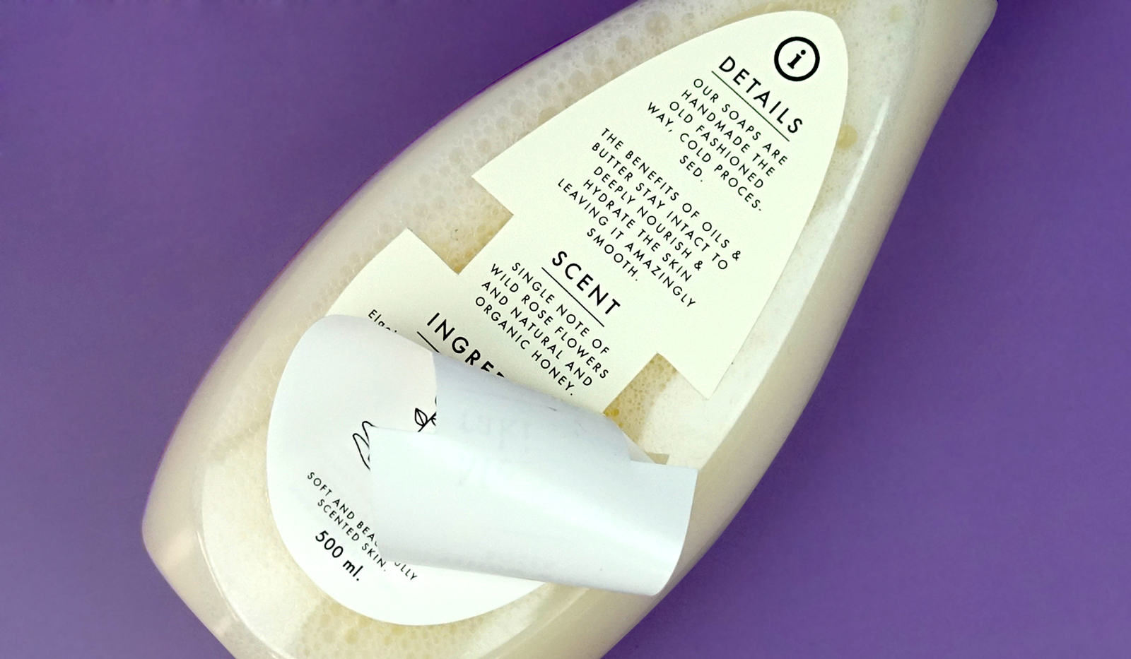 eetiqueta jabon desinfectante